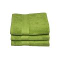 FMF 3 Pack Soft Hand Towel 50 x 100cm - Apple Green