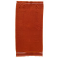 FMF 2 Pack Dobby Bath Towel 70 x 145cm - Orange