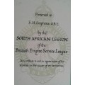 Springbok Record, LeatherBound Presentation Copy to E H Stephens O.B.E.