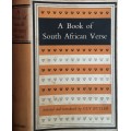 A Book of South African Verse selected & Edited by Guy Butler