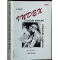 A Select Index to South African Literature in English by Julie Strauss