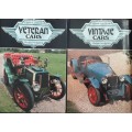 Classic Car Guides Veteren Vintage Cars 2 Volumes by Michael Sedgwick
