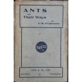 Ants And Their Ways by F W FitzSimons
