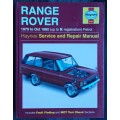 Range Rover 19790 to Oct 1992 up to K Registration Petrol Haynes Manual 0606