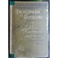 Encyclopaedia of Quotations, A Treasury of Wisdom, Wit and Humour by Adam Woolever