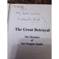 The Great Betrayal by Ian Smith **SIGNED BY THE AUTHOR**
