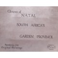 Glimpses of Natal, South Africa`s Garden Province, reproductions from original Paintings circa 1920s