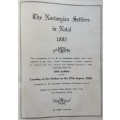 The Norwegian Settlers Marburg Natal 1882 edited by Anna Holland **With Supplement Booklet**