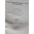 Cape Independent Winemaker`s Guild Rare Cape Wines catalogue Sotherby`s 6th Sept 1986
