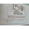 150 Years of Celebrating The Mahatma, The South African Legacy by Fakir Hassen **SIGNED**