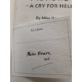 Mokoro - A Cry For Help! By Mike Hoare **Signed Copy **