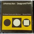 Design and Form, The Basic Course at the Bauhaus, revised edition by Johannes Itten