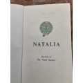 Natalia Journal of The Natal Society from nbr 1 from 1971 complete to nbr 40 2010 bound Into 7 volum