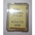 Ronette BF40 Sapphire Stylus for Record Player
