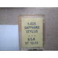 BSR ST12-15 Sapphire  Stylus 1-025 / Needle for Record Player