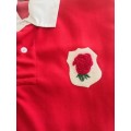 Eastern Transvaal Match Worn Rugby Jersey - 70's 80's  VERY RARE!!!  Bright Red No color fading