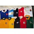 Vintage Supporters Rugby Jerseys 70s 80s - Nice in pub or office area