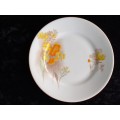 Shelley Side Plate (Orange and Yellow Flowers)