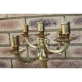 Stunning 19th Century Brass Candelabra.