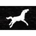 Porcelain White Horse