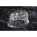 Vintage Small Glass Jelly Mold
