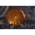 Beautiful Amber Colour Duralex made in France Platter