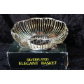 Silver Plated Elegant Fruit/Bread Basket.
