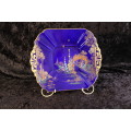Exquisite 1920`s Shelley Hand Painted with Enamel on Fine Bine China Plate.