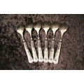 Silver Plate Kings Pattern Dessert Spoons (B)