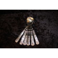 Silver Plate Kings Pattern Dessert Spoons (A)
