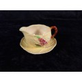 Carlton Ware Gravy Boat with Saucer.