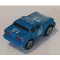 Blue Micromachine - County Police Car - 1989 Funrise.