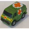 Micromachine Ambulance - 1986 Galoob - Green.