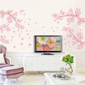 Korean sakura pink cherry blossoms wall stickers