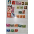 Used stamp album