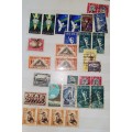 Used stamp album