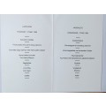 Parliament of the Republic of South Africa: Menu: 27 May 1993