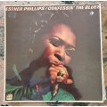 ESTHER PHILLIPS Confessin` The Blues (Very Good+/Very Good+) ATC 9608 SA Pressing 1976