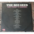 THE BEE GEES Don`t Forget To Remember - Double LP - RSO 2LP 2658 115 SA Pressing 1975 - Gatefold