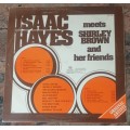 ISAAC HAYES Meets SHIRLEY BROWN and Her Friends (VG+/VG) Stax MFP LSS 128 South African Pressing