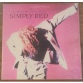 SIMPLY RED A New Flame (Very Good+/Very Good) WEA WIC 5109 SA Pressing 1989 - Lyrics inside