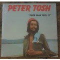 PETER TOSH Poor Man Feel It (Excellent/Excellent) EMI EMCJ(L) 5295 SA Pressing 1982