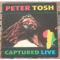 PETER TOSH Captured LIve (Very Good+/Very Good) EMI CCP(L) 2401671 SA Pressing 1984