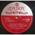 K and JJ EAST COAST JAZZ  NO. 7 (VG/G+) London Records LTZ N15003 SA Pressing - VERY RARE