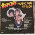 HOTLINE Music For Africa (Very Good+/Very Good) Gallo MFM (B) 1001 SA Pressing 1983