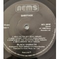 BLACK SABBATH Sabotage (VG+/VG) NEMS NEL 6018 UK Pressing 1980