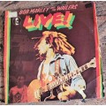 BOB MARLEY & THE WAILERS Live! (Good+/Fair) Island STAR 205 SA Pressing 1975