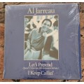 AL JARREAU Let`s Pretend 12` MAXI SINGLE - (Excellent/Excellent) WEA WIM 422 SA Press 1984 - RARE