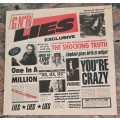 GUNS N` ROSES G N` R Lies (VG+/VG) Geffen Records GFC 1017 SA Pressing 1986