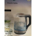 New Roc-King Quality Glass Kettle - Bid now